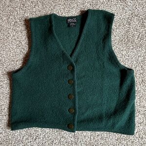 New York & Company Forest Wool Vest